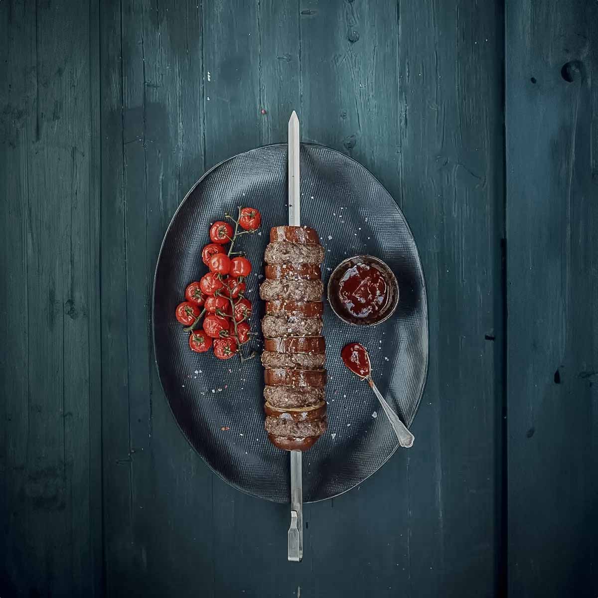 Santos Saslik Grill-Set für Drehspieß – Bild 3