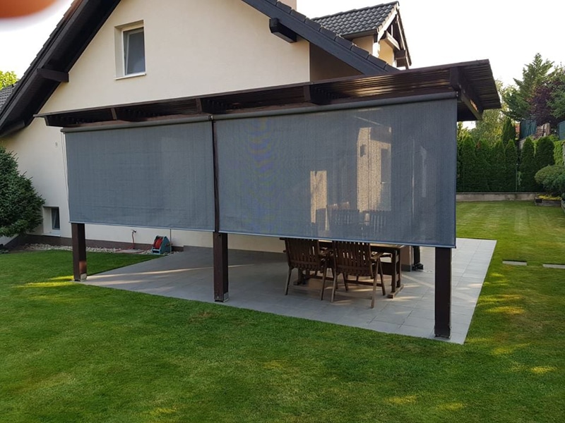 Verdunkelungsrollos für Gartenpavillons in 5 Größen Nesling – Bild 7