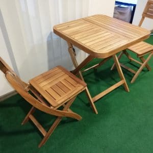 Összecsukható balkon bútor Youk 70x70cm