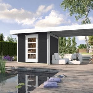 Wekaline chalet 172 mit Terrasse