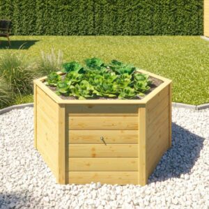 Hatszögletű magaságyás Weka669