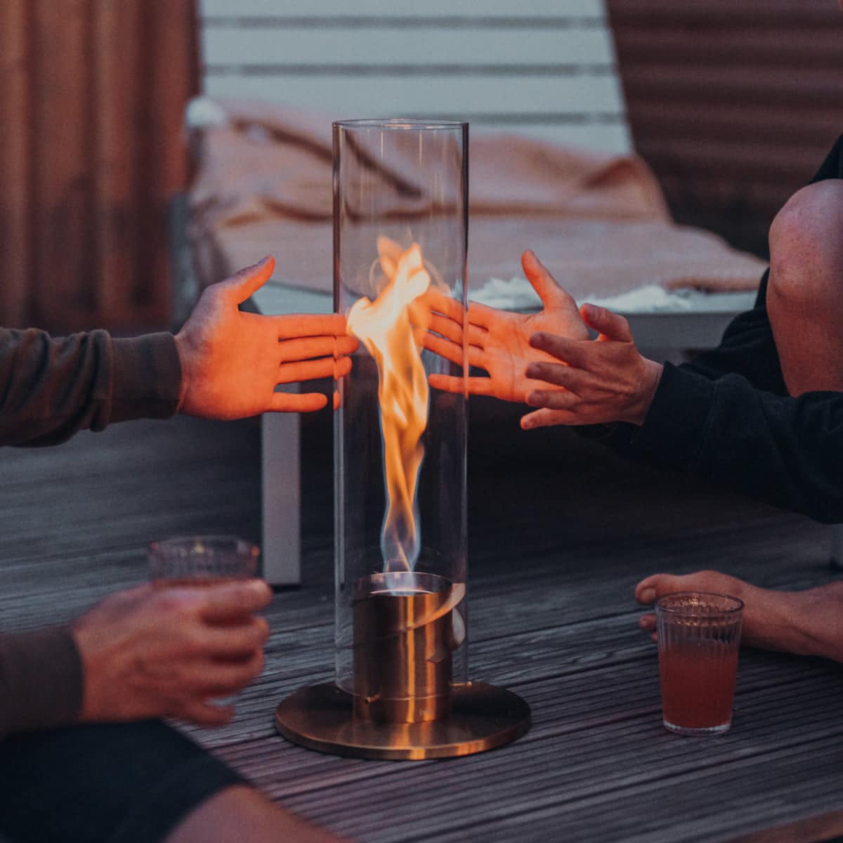 Stimmungsvolle Beleuchtung - höfats Tischfackel – Bild 3