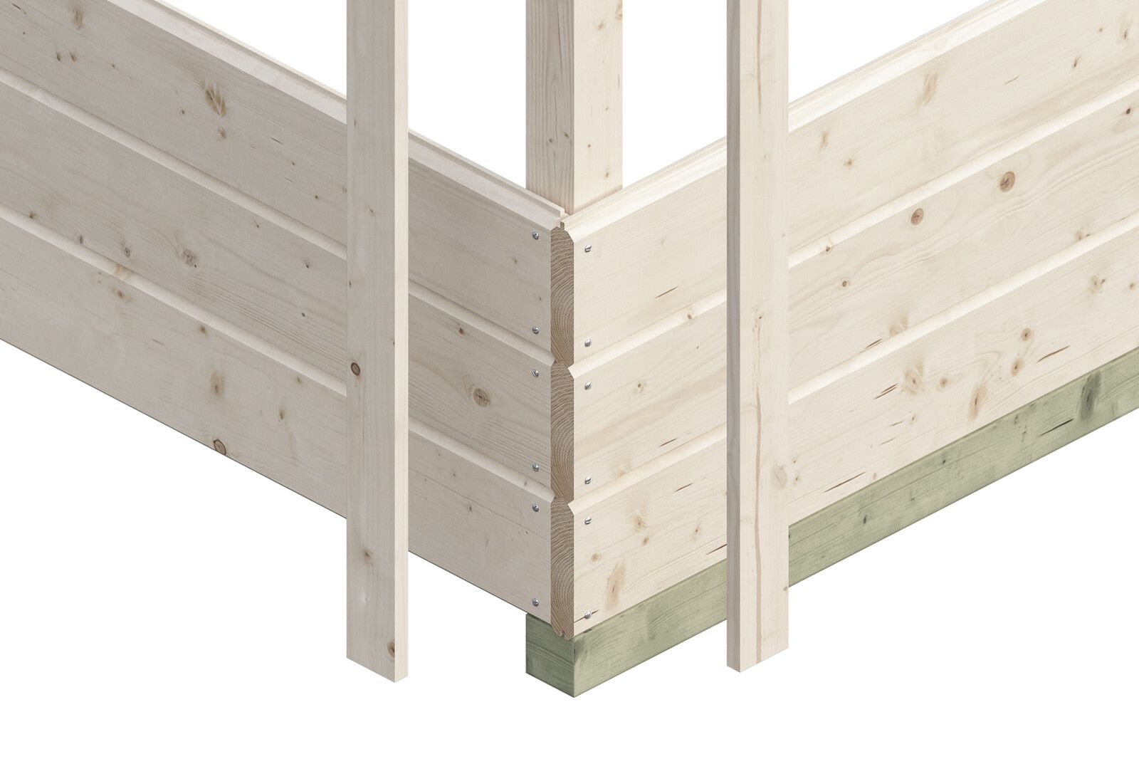 Skanholz chalet Knotenpunkt