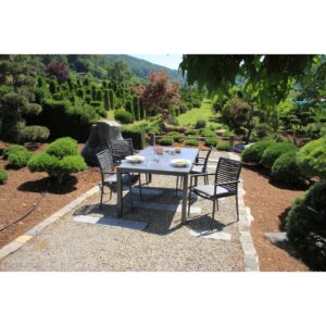 Fém kerti bútor Acamp Extensio fix szett