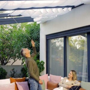 Elhúzható terasztető árnyékoló Palram