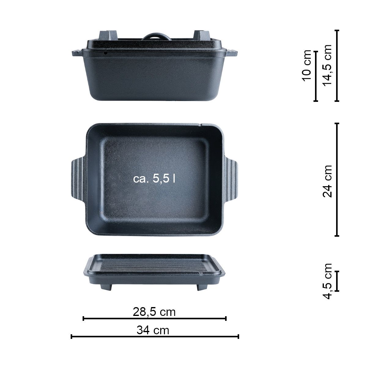 Santos Gusseisen Topf – Bild 6