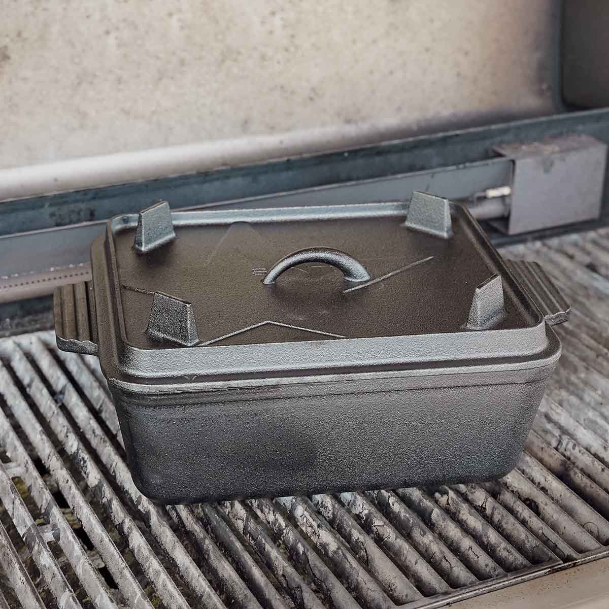 Öntöttvas edény cipó sütő