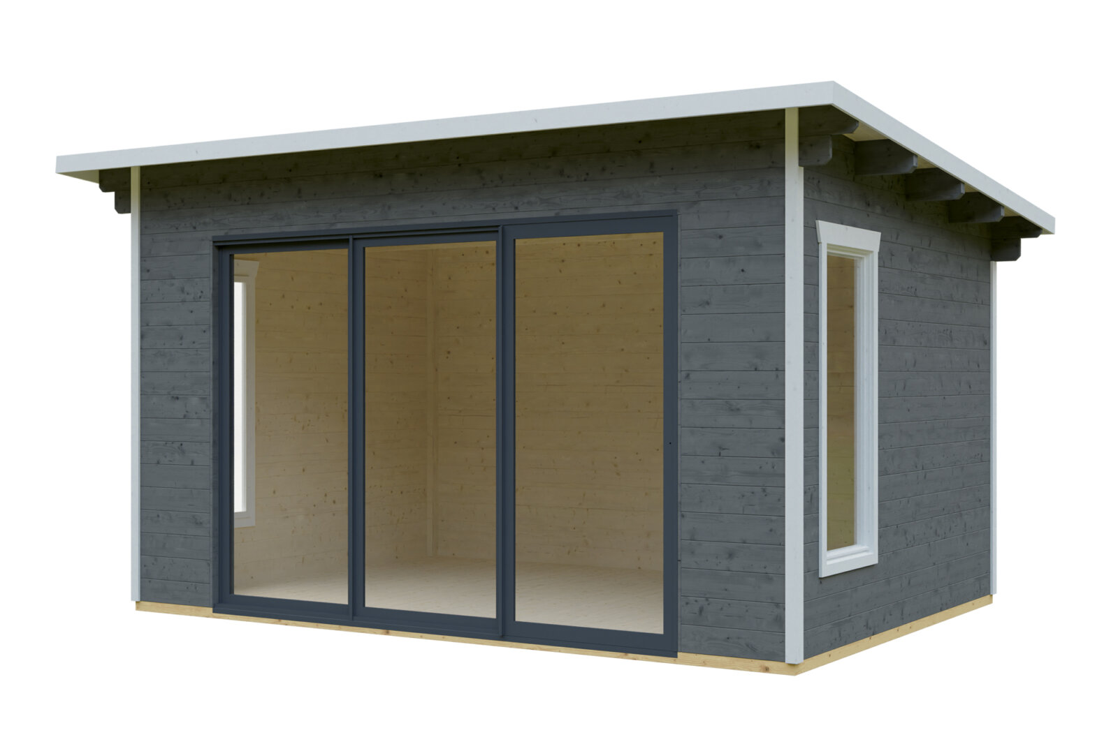 Holzkabine Ostende2E Premium Gerätehaus – Bild 17