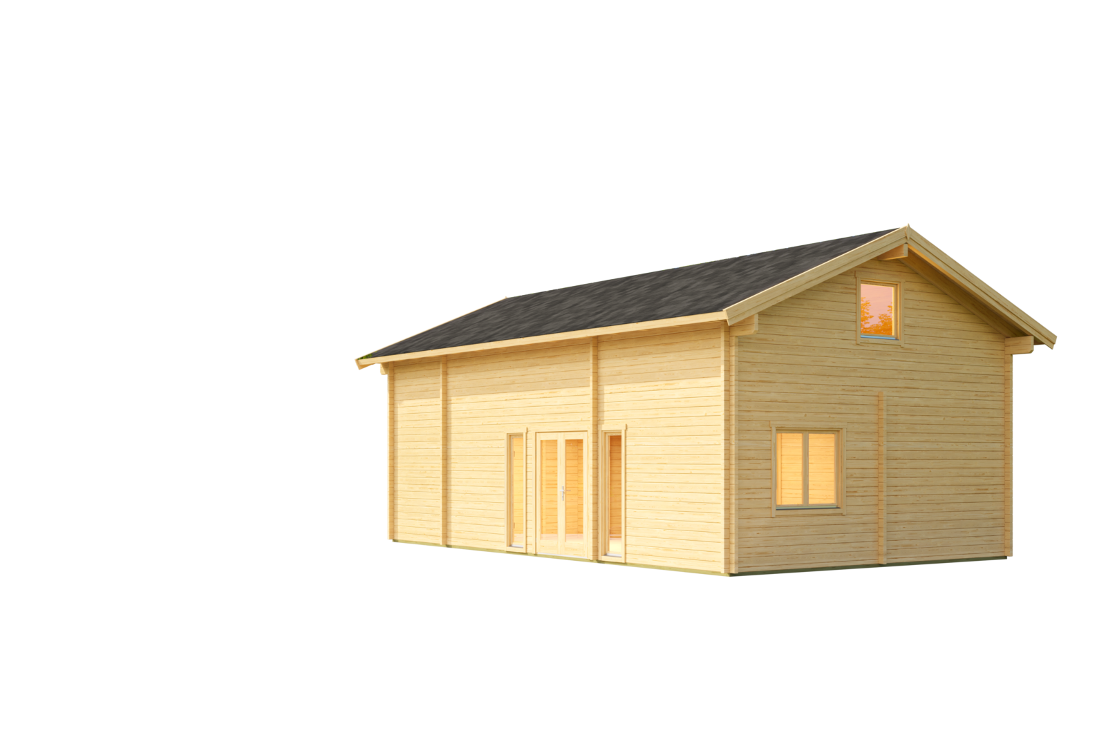 Wochenend-Chalet Varnamo Ferien-Blockhaus – Bild 9