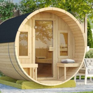 Szaunaház hordó szauna