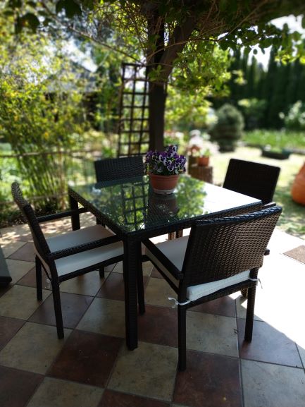 Rattan Terrassenmöbel Adorazione