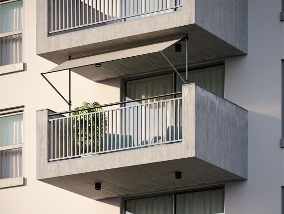 Balkonbeschattung Balkonbeschattung – Bild 5