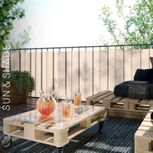 Belátásgátló erkély árnyékolás