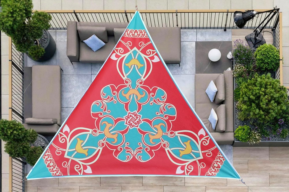 Sonnensegel Schattenwurf 3x3M – Bild 4