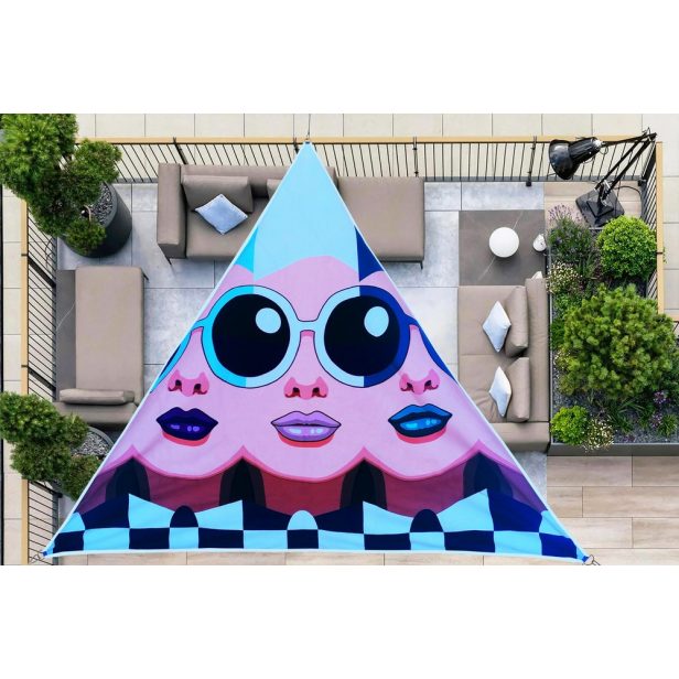 Sonnensegel Schattenwurf 3x3M – Bild 3