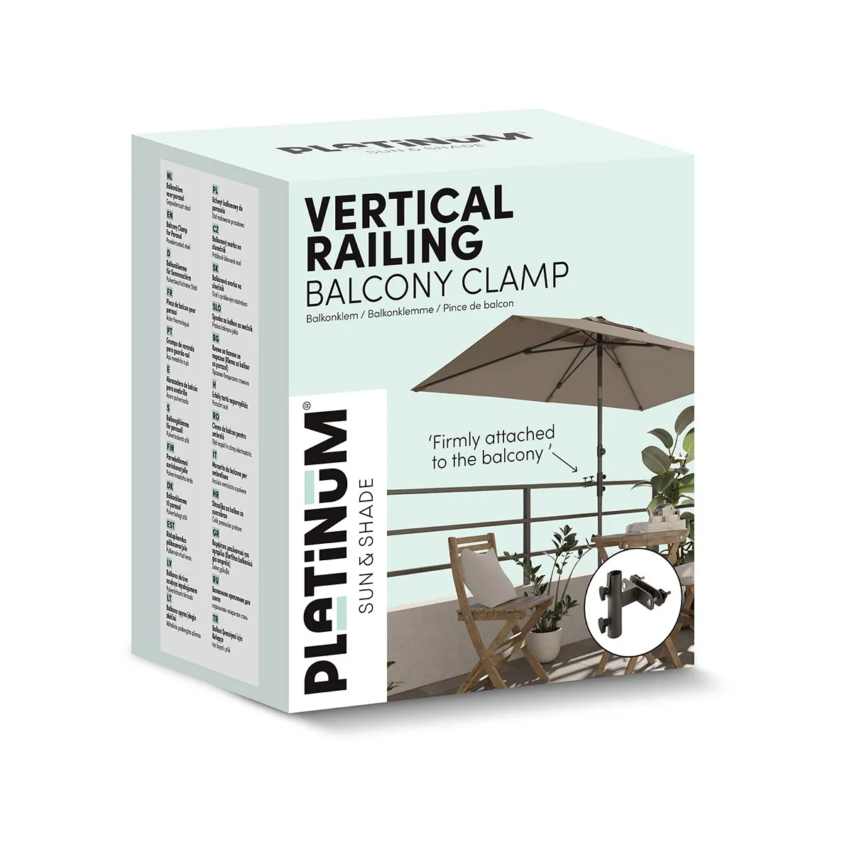 Sonnenschirmhalterung verical 7794