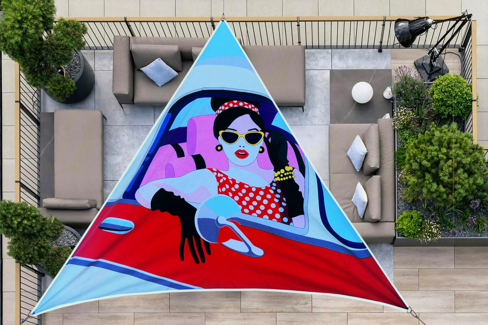 Sonnensegel Schattenwurf 3x3M – Bild 11