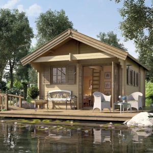 Müritz hétvégi gerendaház