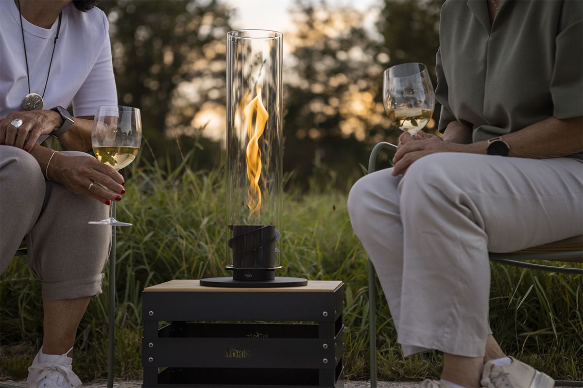 Bioethanol Fackel Höfats Spin